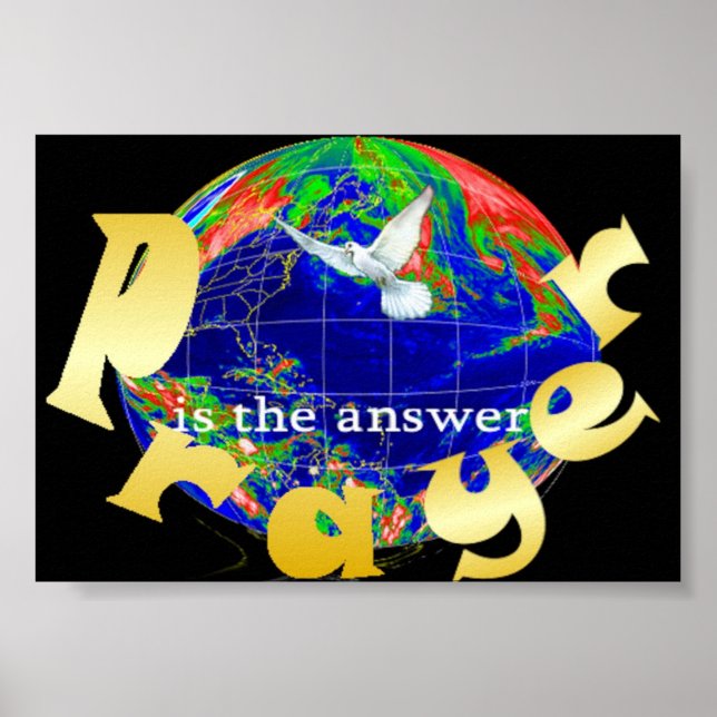 2peaceistheanswer poster (Front)