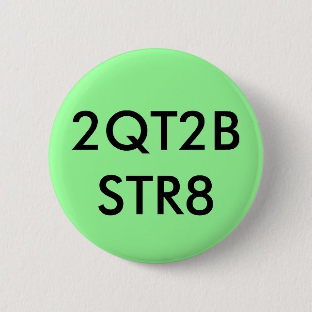 2QT2BSTR8 6 CM ROUND BADGE (Front)
