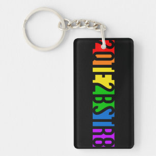 2QTE2BSTR8 custom key chain