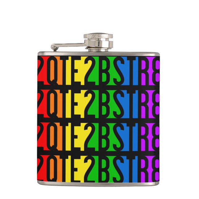 2QTE2BSTR8 flask (Front)