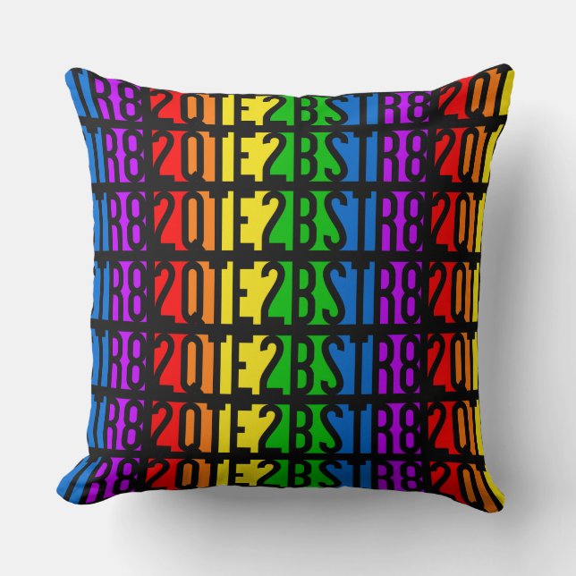 2QTE2BSTR8 throw pillows (Front)