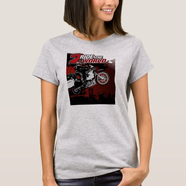 2RTW Support Crew T-shirt F650GS (Front)