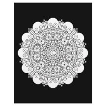 2spooky Halloween Skeleton Mandala Colouring Page