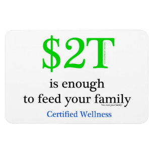 $2T is enough Magnet
