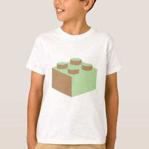 2x2 Brick by Customize My Minifig T-Shirt