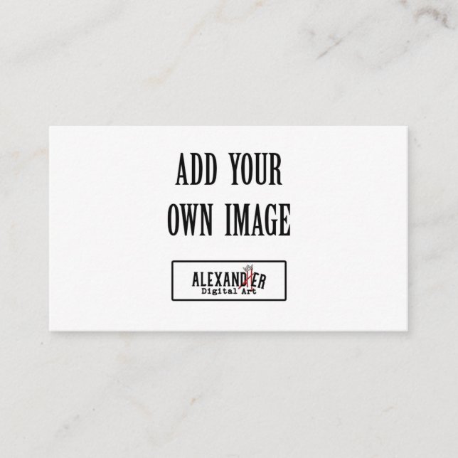 2x3.5" Horizontal Flat Food/Place Card (Front)