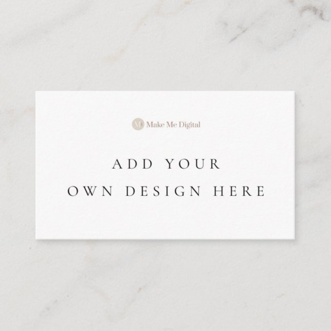 2x3.5 inch Flat Place card (Front)