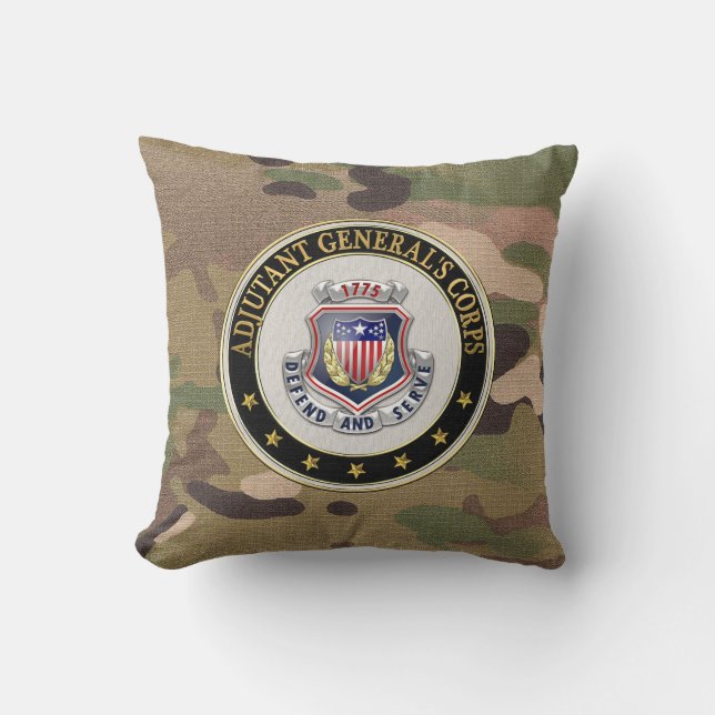 [300] AG Corps Regimental Insignia [3D] Cushion (Front)