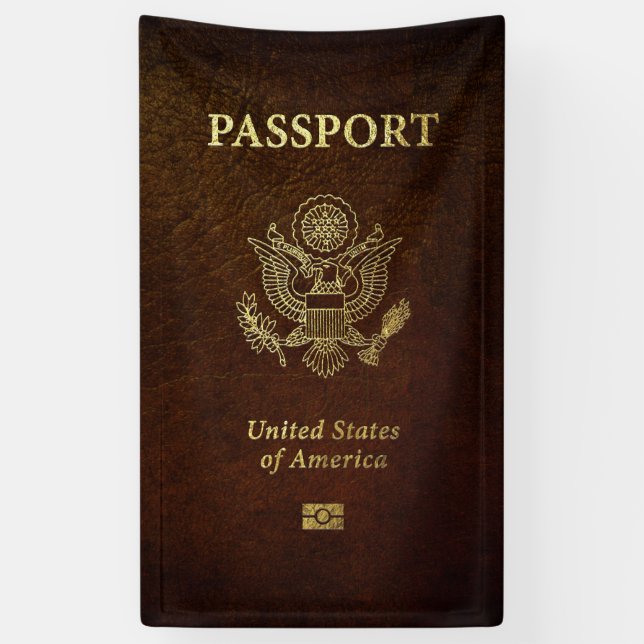[300] American Passport Cover Banner (Vertical)