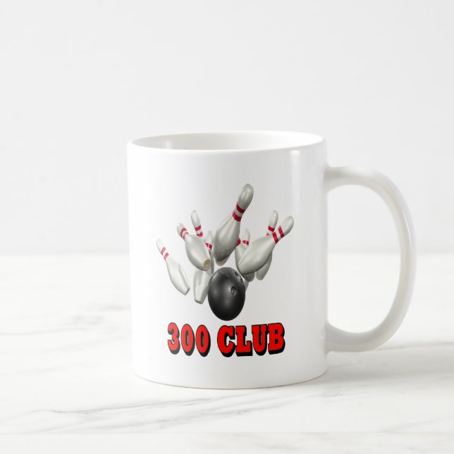 300 Club Bowling Coffee Mug (Right)