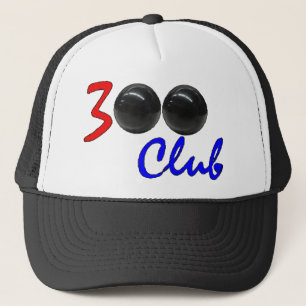 300 Club - Perfect Bowling Game Gift Trucker Hat