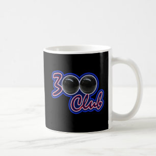 300 CLUB - PERFECT GAME IN BOWLING (BLUE) COFFEE MUG