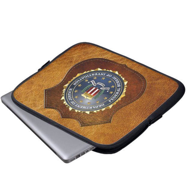 [300] FBI Special Edition Laptop Sleeve (Front Bottom)