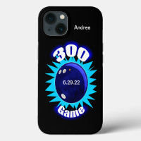 300 Game Blues, bowling ball graphic, Phone Case