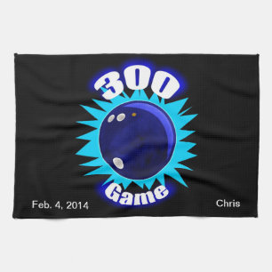300 Game Blues Tea Towel