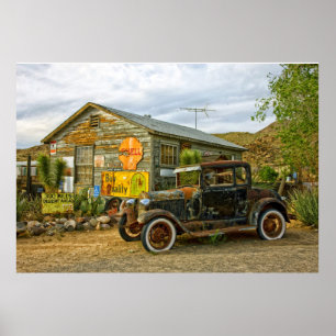 300 Miles of Desert Ahead Print