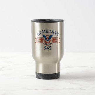 300 Million Versus 545 Travel Mug