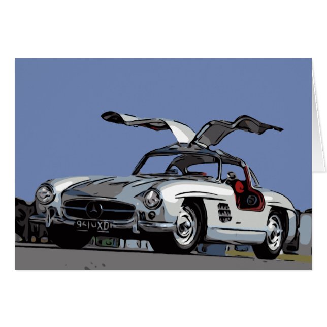 300 SL - GULLWING (Front Horizontal)