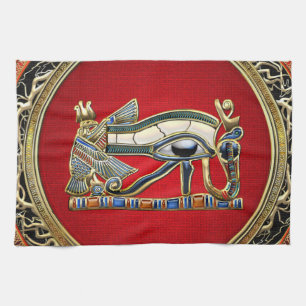 [300] Treasure Trove: The Eye of Horus Tea Towel