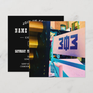 303 colfax colorado alley invitation