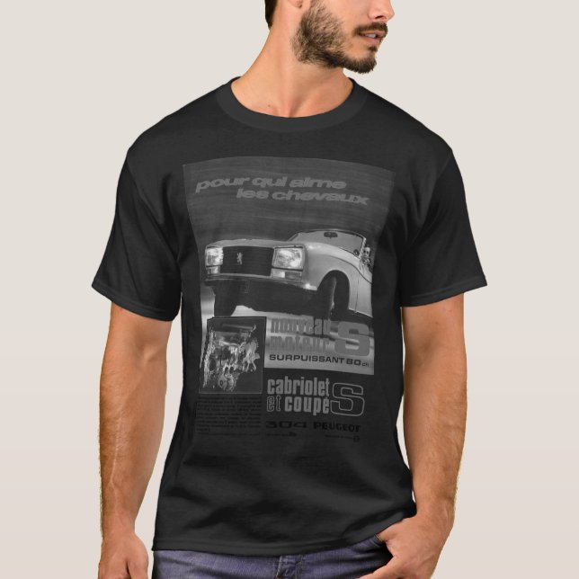 304 CABRIOLET - ADVERT Classic T-Shirt (Front)