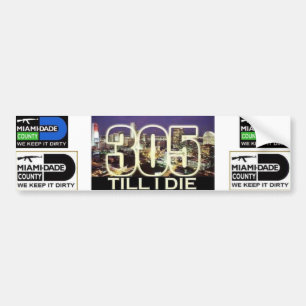 305 bumper sticker
