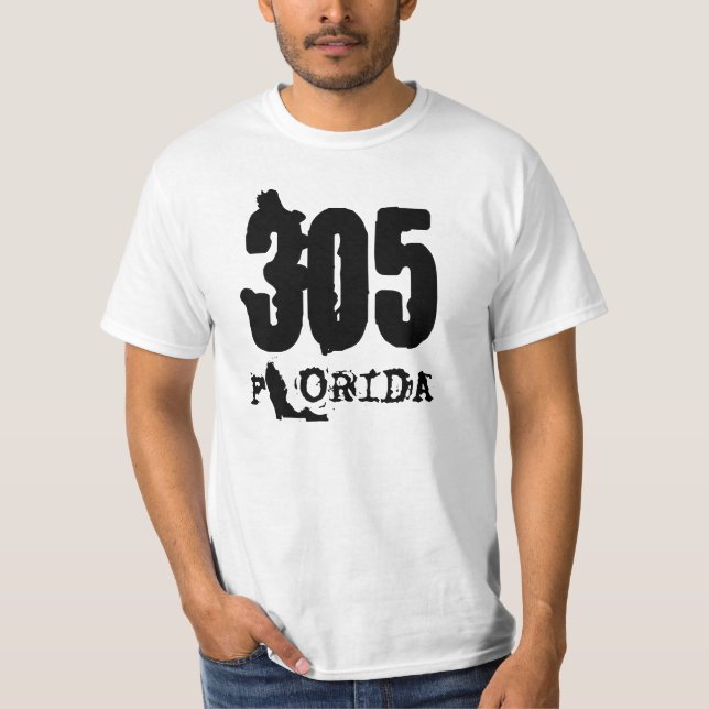 305 Miami T-Shirt (Front)