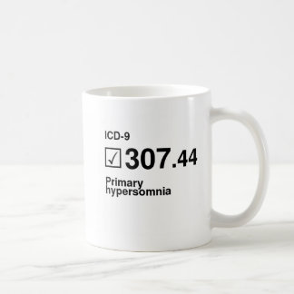 307.44, Primary hypersomnia Coffee Mug
