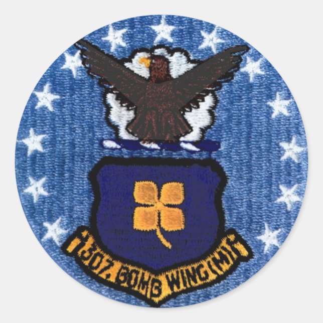 307th Bomb Wing Stickers (Small) (Front)