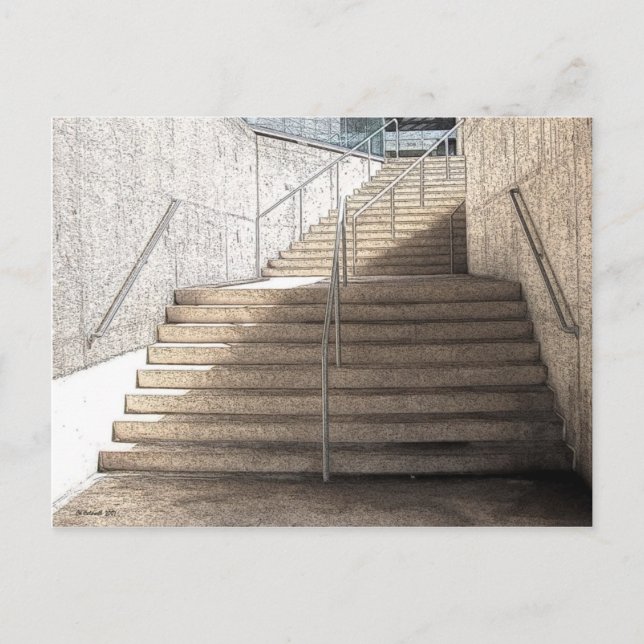 308 Stairway Postcard (Front)