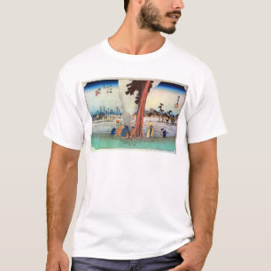 30. 浜松宿, 広重 Hamamatsu-juku, Hiroshige, Ukiyo-e T-Shirt