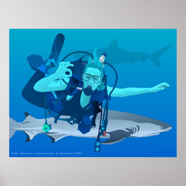 30 Bar Adventures of Manon Worncar Poster (Front)