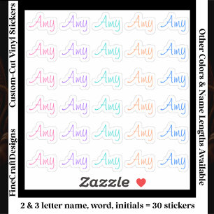 30 Custom Modern Short Name Word Initials Trendy