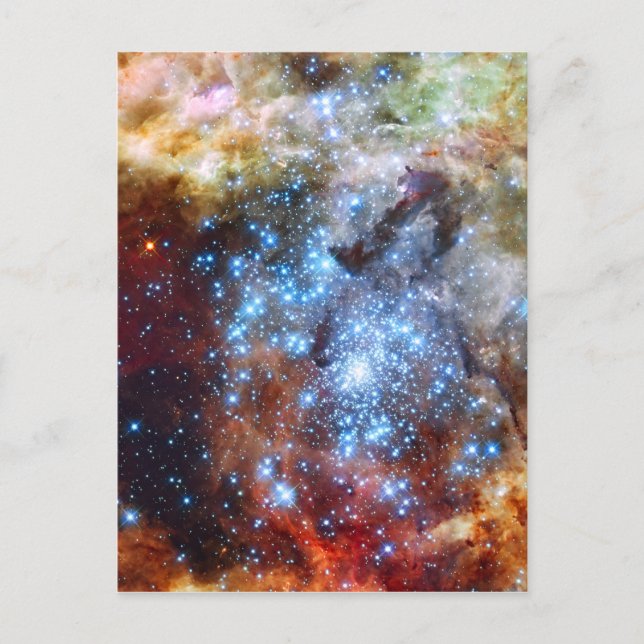 30 Doradus Nebula Star Clusters Postcard (Front)