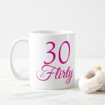 30 & Flirty Pink Birthday