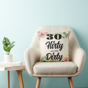 30 Flirty Throw Pillow