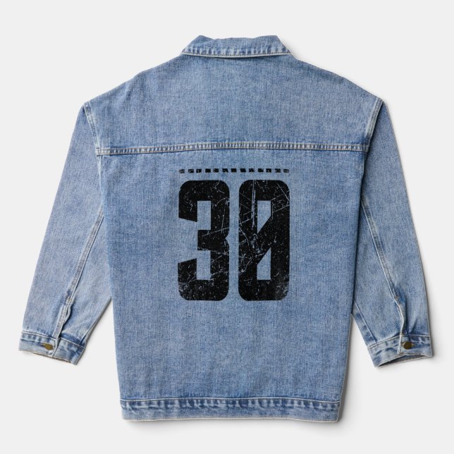 30 Hakkari Turkey Türkiye Uludere Yüksekova Merkez Denim Jacket (Back)