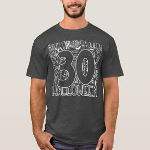 30 Halloween Lazy Costume Cool 30 Years Old 30th B T-Shirt