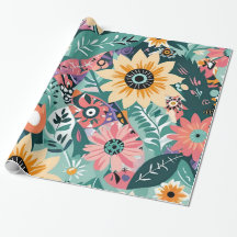 30 inches x 6 feet Wrapping Paper, Glossy Wrapping