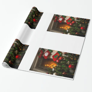 30 inches x 6 feet Wrapping Paper, Glossy Wrapping Wrapping Paper