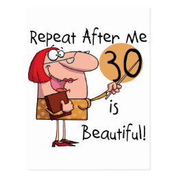 Funny 30th Birthday Postcards | Zazzle.com.au