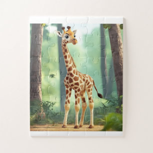 30 Piece Kids Giraffe Puzzle