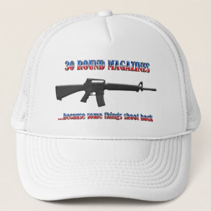 30 Round Magazines - 2nd Amendment Trucker Hat