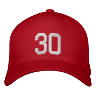 30 Thirty Embroidered Hat