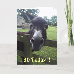 30 Today ! Card