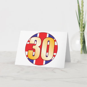 30 UK Gold Card