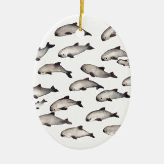 30 vaquita porpoise dolphin ceramic ornament