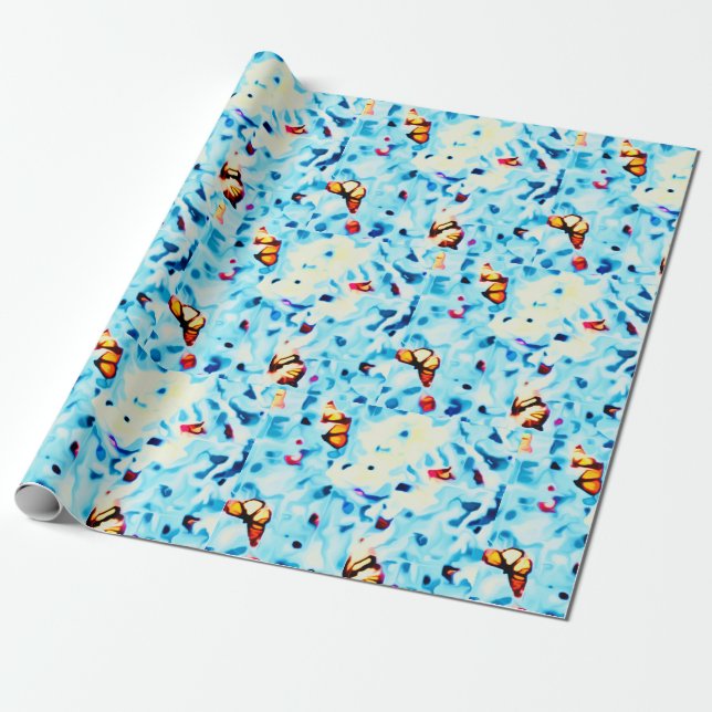 30” Wrapping paper roll, various lengths (Unrolled)