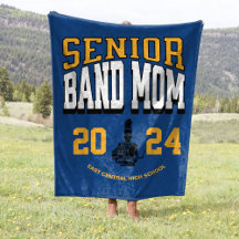 30"x40" School Band Senior Mum Stadium