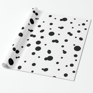 30" x 6' Dalmatian Wrapping Paper, Glossy Wrapping Paper